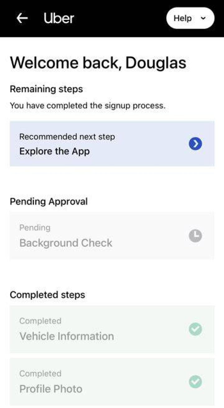 How far back does Uber background check go?