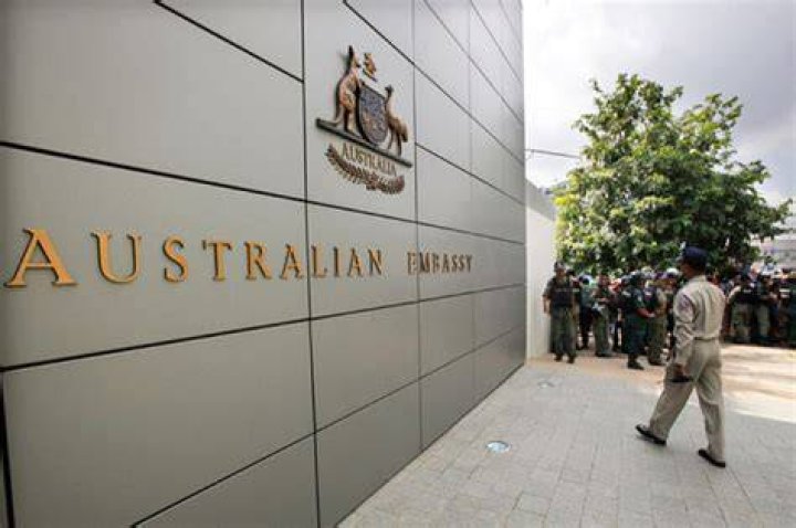 Is Australian Embassy working in India?