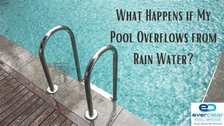 Is it bad for my pool to overflow?