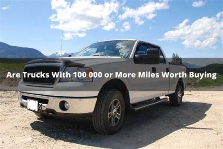 Is it worth buying a truck with 80000 miles?