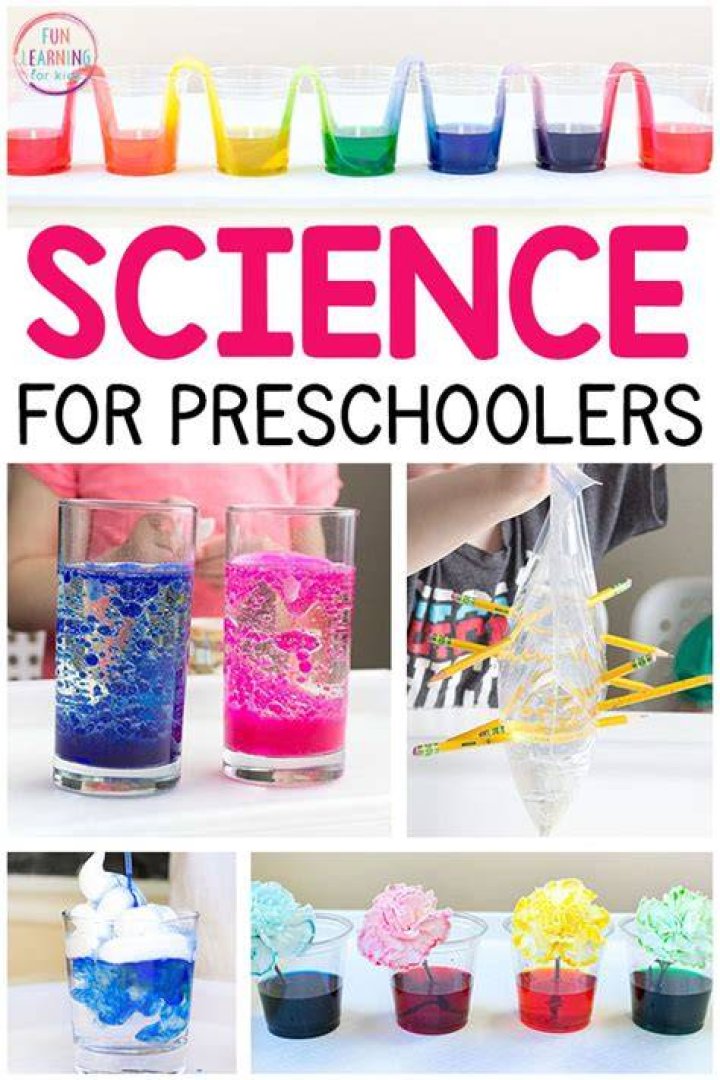 What are some science activities for preschoolers?