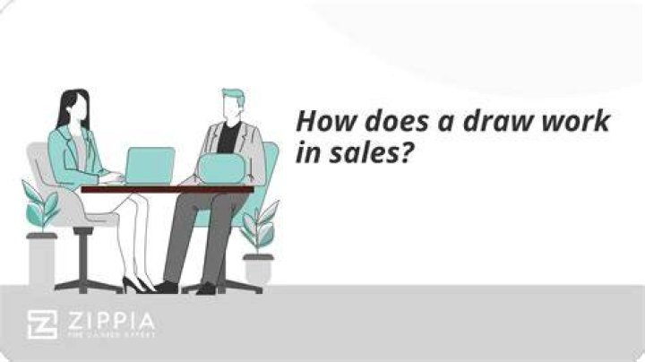 What does a draw mean in sales?