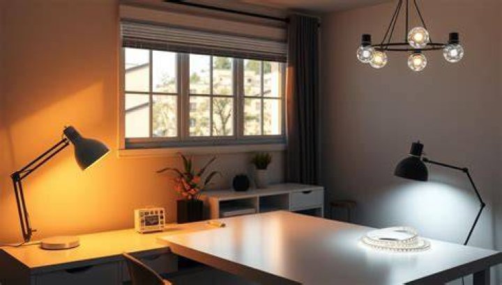 What is the best lighting for a workspace?